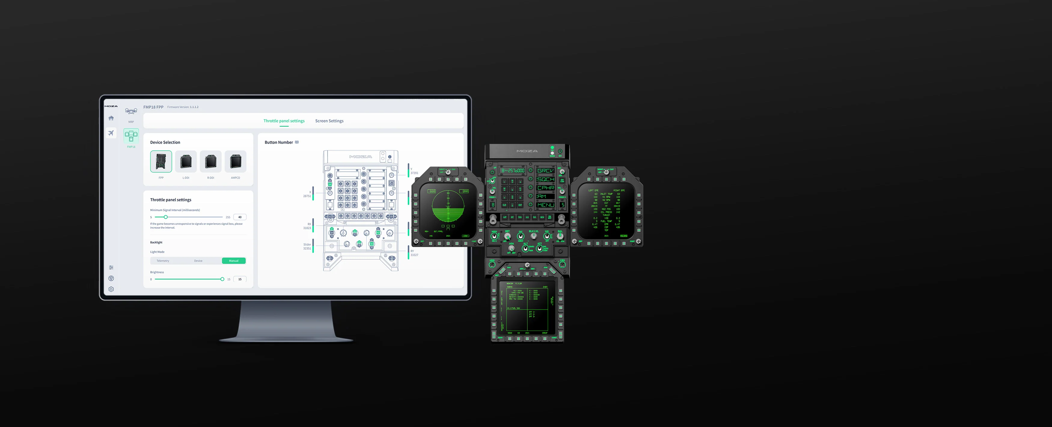 Moza FMP18 Bundle - moza software